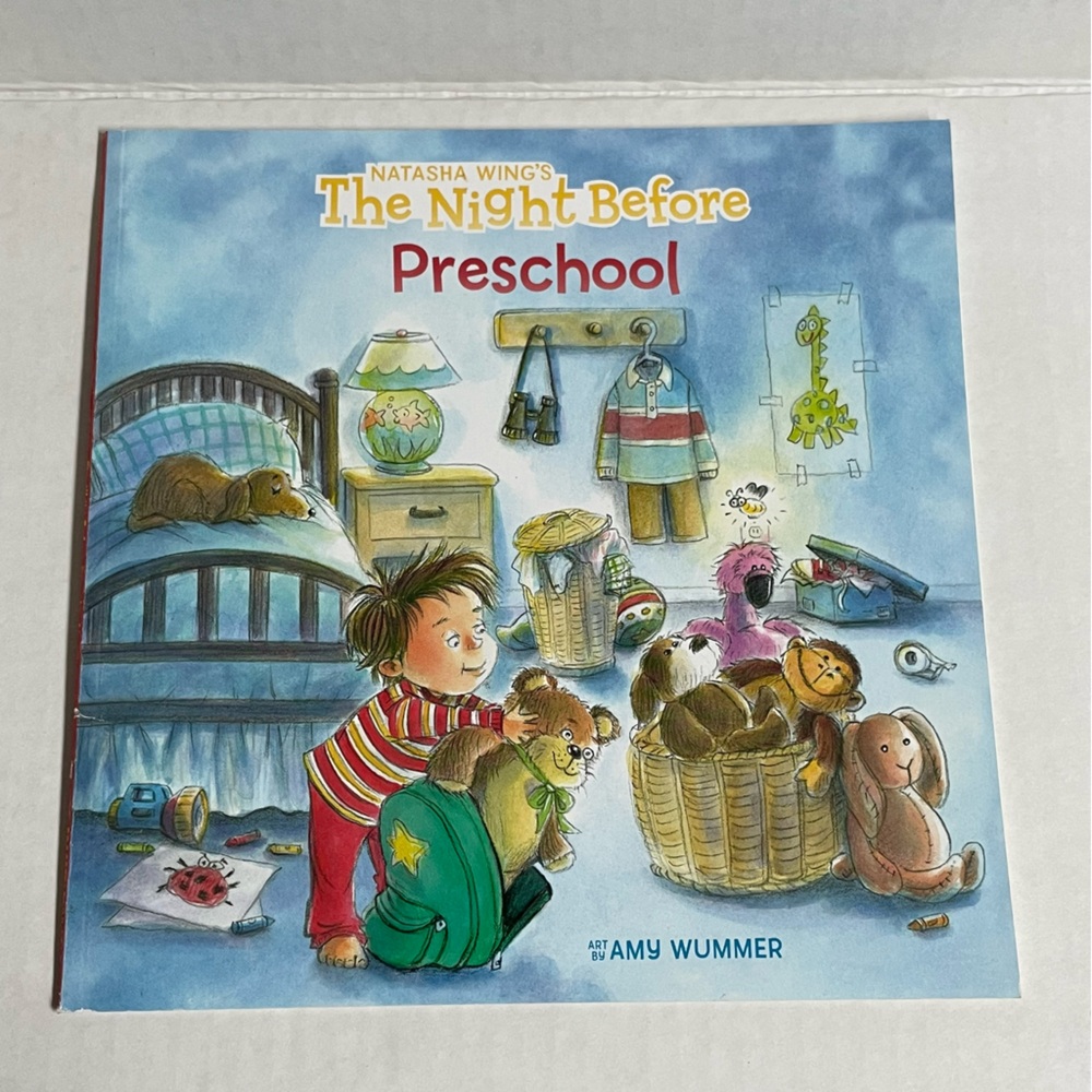 ♦️$3♦️ The Night Before Preschool by Natasha Wing kids book